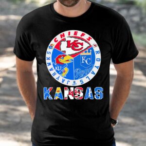 Kansas Sports Teams Chiefs Royals Jayhawks Shirt