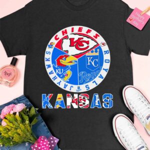 Kansas Sports Teams Chiefs Royals Jayhawks Shirt