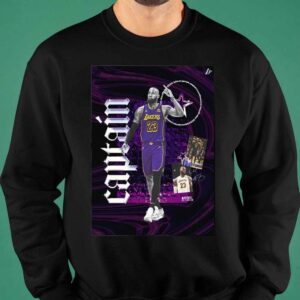 Lakers 20x Allstar And 2024 All Star Captain Lebron James Shirt