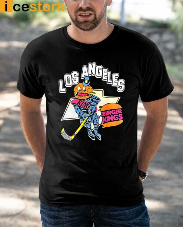 Los Angeles Burger Kings Hockey Shirta
