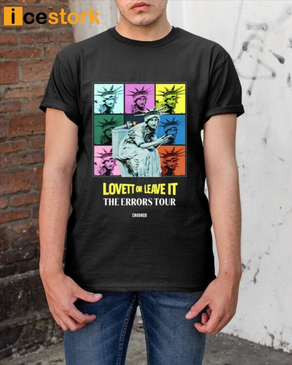 Lovett Or Leave It Errors Tour Shirt