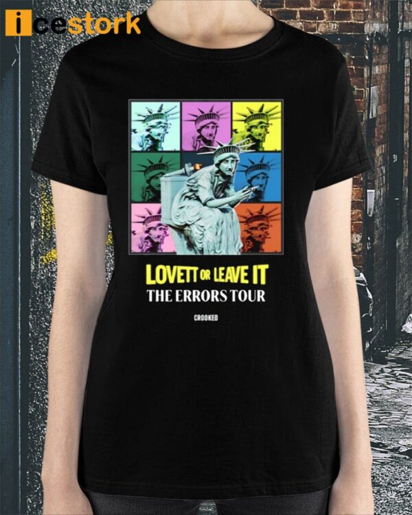 Lovett Or Leave It Errors Tour Shirt