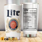 Miller Lite Nutrition Facts Tumbler