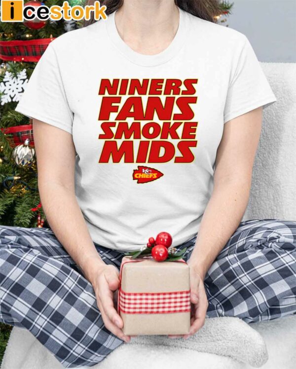 49ers Niners Fans Smoke Mids Shirt