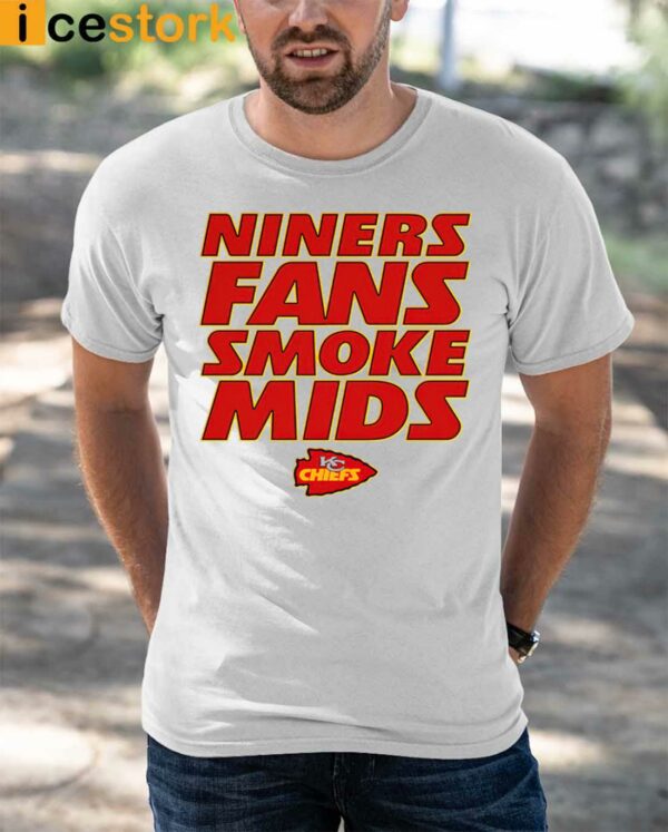 49ers Niners Fans Smoke Mids Shirt