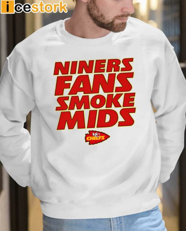 49ers Niners Fans Smoke Mids Shirt