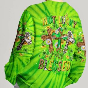 Not Lucky Just Blessed St Patrick's Day Women's All Over Print Shirt