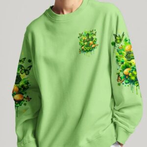 Not Lucky Simply Blessed Patrick's Day All Over Print Shirt