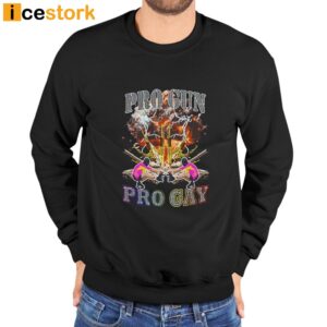 Pro Gun Prog Gay T Shirt