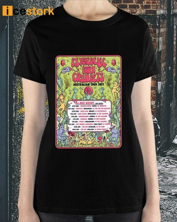 Psychedelic Porn Crumpets Australian 2024 Poster Shirt