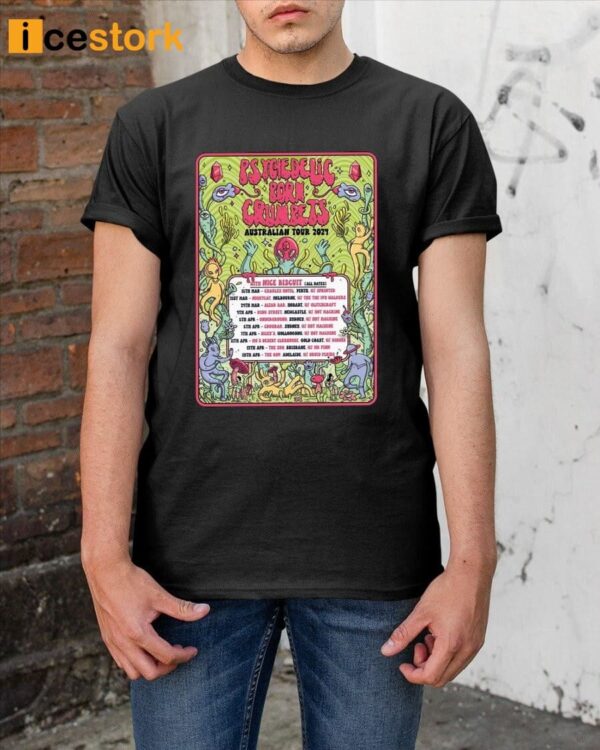 Psychedelic Porn Crumpets Australian 2024 Poster Shirt