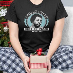 Rip Apollo Creed Rest In Peace Carl Weathers 1948 2024 Shirt