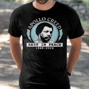 Rip Apollo Creed Rest In Peace Carl Weathers 1948 2024 Shirt