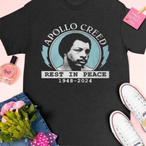 Rip Apollo Creed Rest In Peace Carl Weathers 1948 2024 Shirt