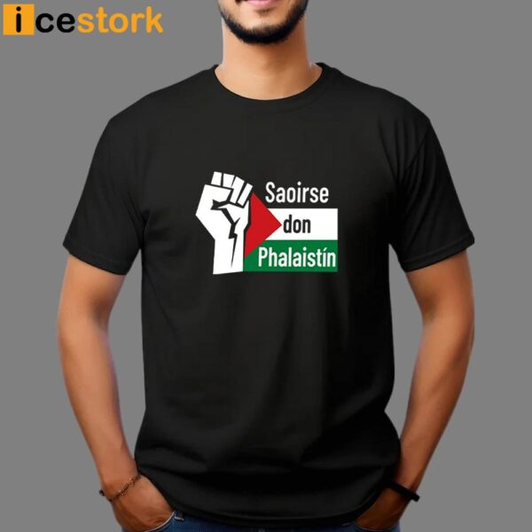 Saoirse Don Phalaistín-freedom For Palestine Essential Shirt