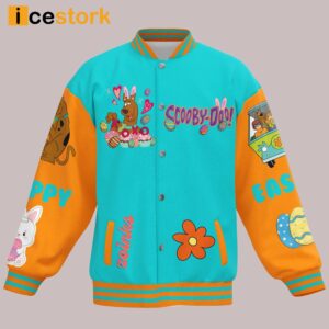 Scooby Doo Have Yourself An Egg Static Easter Baseball Jacket