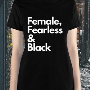 Sheryl Swoopes Female Fearless Black Shirt