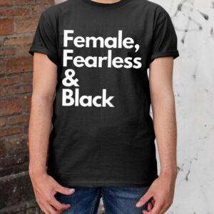 Sheryl Swoopes Female Fearless Black Shirt