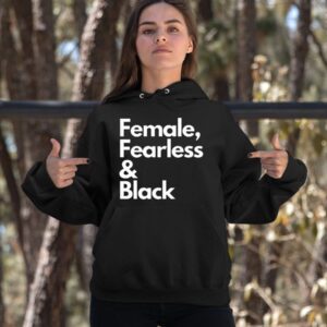 Sheryl Swoopes Female Fearless Black Shirt