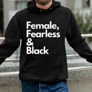 Sheryl Swoopes Female Fearless Black Shirt