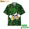 Skull Beer Green Irish St Patrick Day Hawaiian Shirt