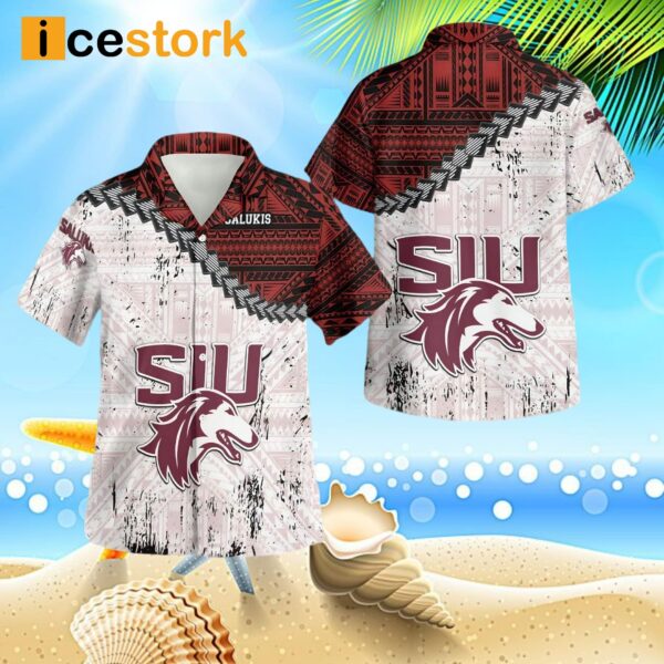 Southern Illinois Salukis 3D Hawaiian Shirt
