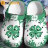 St Patricks Day 4H Shamrock Leaf Irish Crocband Crocs