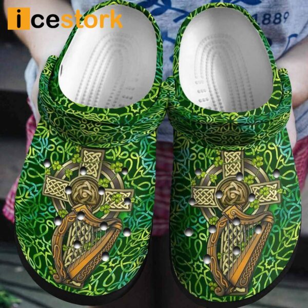 St Patricks Day Irish Shamrock Irish Celtic Crocband Crocs