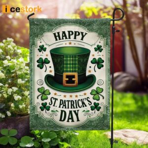 St. Patrick’s Day Leprechaun Hat Green Hat Flag