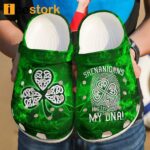 St Patricks Day Shamrock Leaf Shenanigans Its In My Dna Irish Crocband Crocs