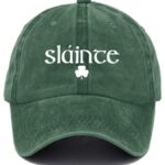 St. Patrick’s Day Slainte Print Baseball Cap