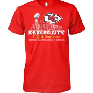Super Bowl Champions Kansas City City Of Champions Shirt