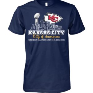 Super Bowl Champions Kansas City City Of Champions Shirt