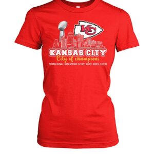 Super Bowl Champions Kansas City City Of Champions Shirt