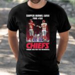 Super Bowl LVIII For 58 Chiefs Thank You For The Memories Shirt