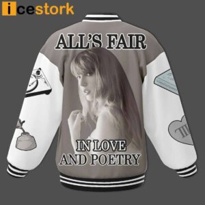 Taylor All's Fair In Love And Poetry Baseball Jacket