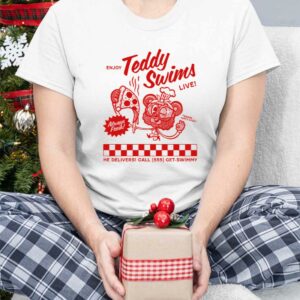 Teddy Swims Swimmy Pizza Shirt