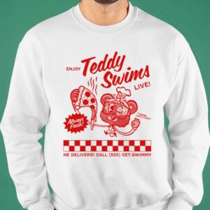 Teddy Swims Swimmy Pizza Shirt