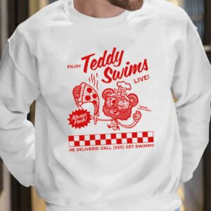 Teddy Swims Swimmy Pizza Shirt