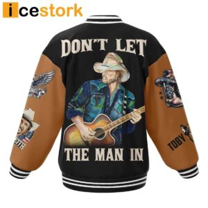 Toby Keith Don't Let The Man In Baseball Jacket