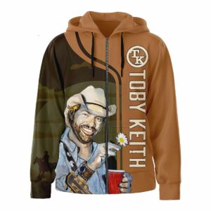Toby Keith I Should've Been A Cowboy 3D Unisex Hoodie