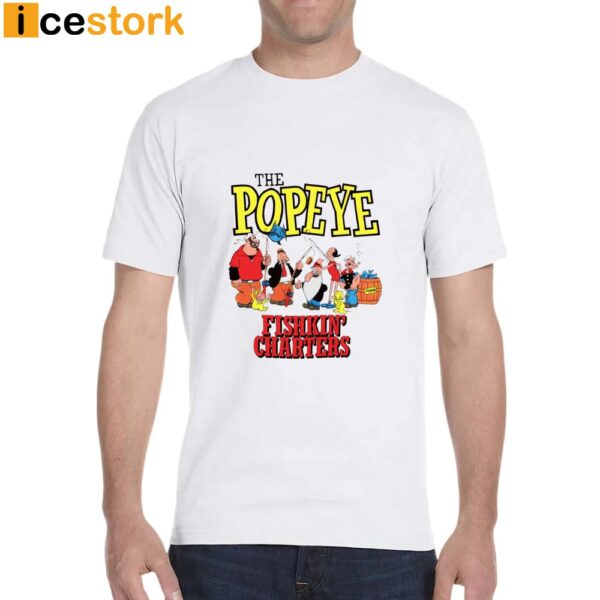 Tom Brady The Popeye Fishkin’ Charters Shirt