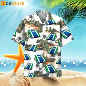 Tropical Cornhole Hawaiian Shirt