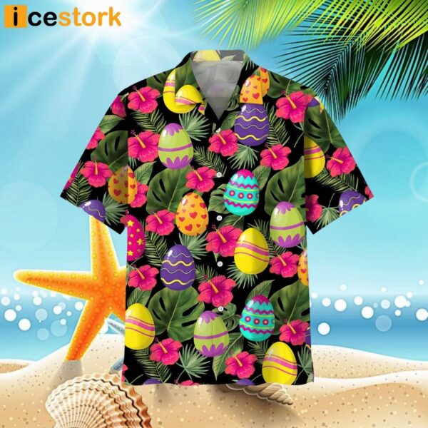 Tropical Easter Day Hawaiian Shirt