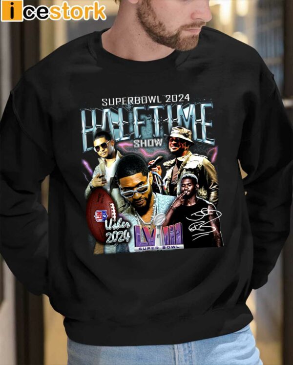 Usher 2000s Artist Super Bowl 2024 Shirt