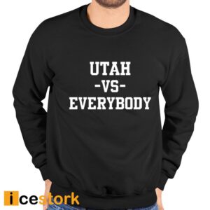 Utah Women'S Basketball Utah Vs Everybody Shirt