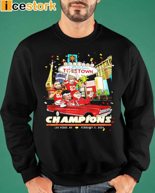 Vegas Golden Knights Champs Welcome to Fabulous Titletown Champions shirt