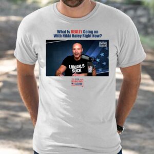 What is really going on with Nikki Haley Right Now The Dan Bongino Show shirt