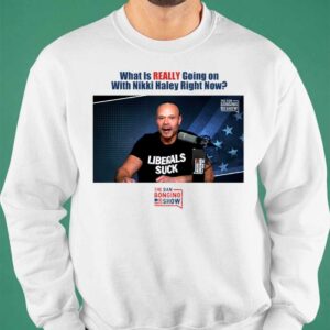 What is really going on with Nikki Haley Right Now The Dan Bongino Show shirt