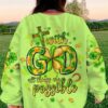 With God All Things Are Possible Patrick’s Day Women’s All Over Print Shirt